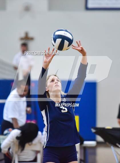 Thumbnail 2 in Ascension Catholic @ Ursuline Academy (Catholic League Tournament) photogallery.