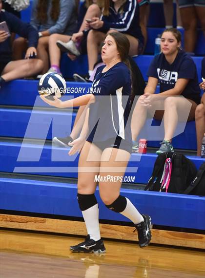 Thumbnail 3 in Ascension Catholic @ Ursuline Academy (Catholic League Tournament) photogallery.