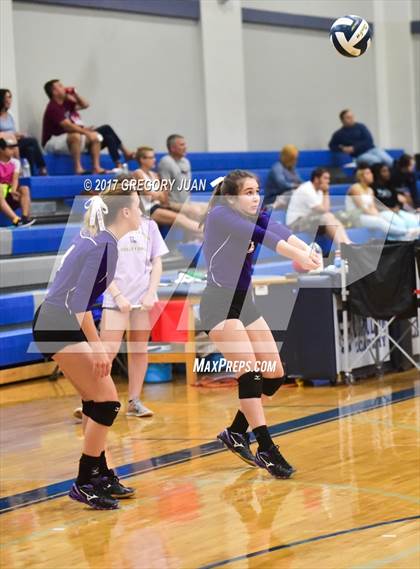 Thumbnail 3 in Ascension Catholic @ Ursuline Academy (Catholic League Tournament) photogallery.