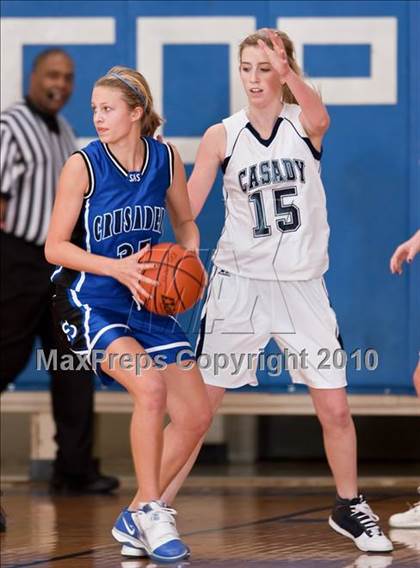 Thumbnail 2 in Casady vs St. Andrew's (Southwest Prep Tournament) photogallery.