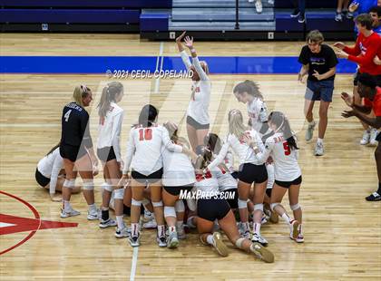 Thumbnail 1 in Walton vs. Lambert (GHSA 7A Quarterfinal State Volleyball Championship) photogallery.