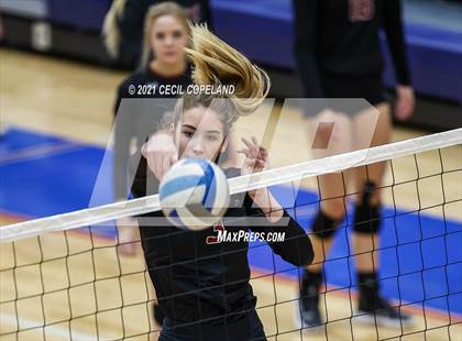 Thumbnail 1 in Walton vs. Lambert (GHSA 7A Quarterfinal State Volleyball Championship) photogallery.