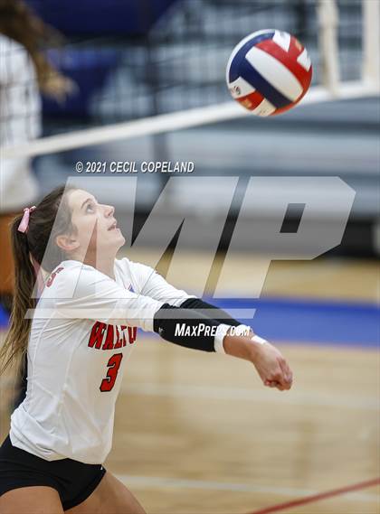 Thumbnail 1 in Walton vs. Lambert (GHSA 7A Quarterfinal State Volleyball Championship) photogallery.