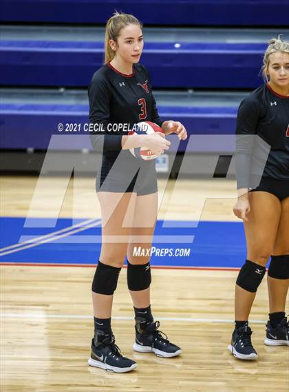 Thumbnail 3 in Walton vs. Lambert (GHSA 7A Quarterfinal State Volleyball Championship) photogallery.