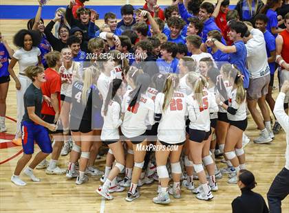 Thumbnail 1 in Walton vs. Lambert (GHSA 7A Quarterfinal State Volleyball Championship) photogallery.