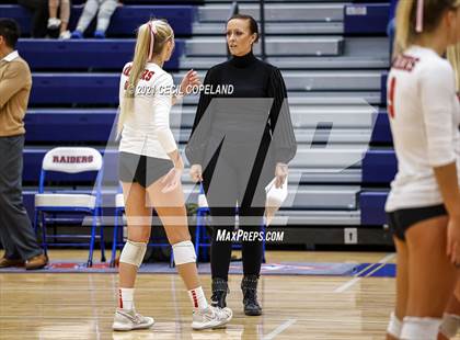 Thumbnail 1 in Walton vs. Lambert (GHSA 7A Quarterfinal State Volleyball Championship) photogallery.