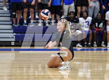 Thumbnail 3 in Walton vs. Lambert (GHSA 7A Quarterfinal State Volleyball Championship) photogallery.