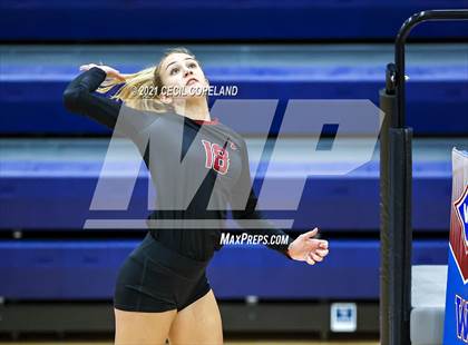 Thumbnail 3 in Walton vs. Lambert (GHSA 7A Quarterfinal State Volleyball Championship) photogallery.