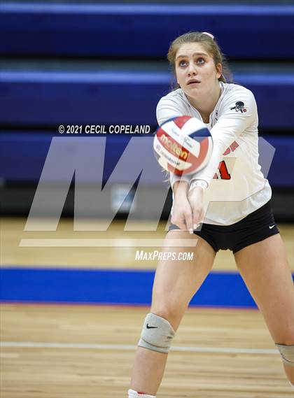 Thumbnail 3 in Walton vs. Lambert (GHSA 7A Quarterfinal State Volleyball Championship) photogallery.