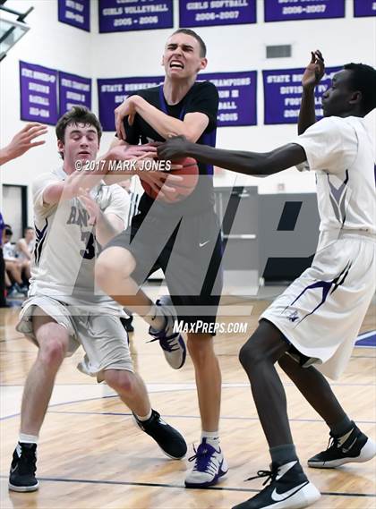 Thumbnail 1 in Rincon/University vs. Millennium  (Judy Dixon Holiday Tournament) photogallery.