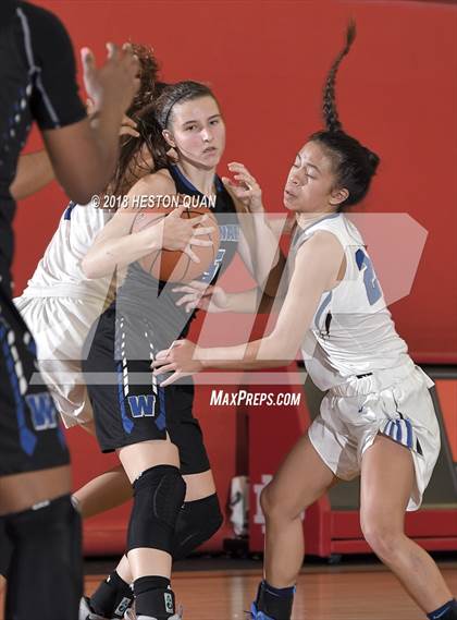 Thumbnail 3 in La Jolla Country Day vs. Windward (Matt Denning Hoops Classic) photogallery.