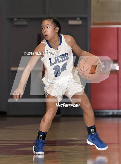 Thumbnail 1 in La Jolla Country Day vs. Windward (Matt Denning Hoops Classic) photogallery.