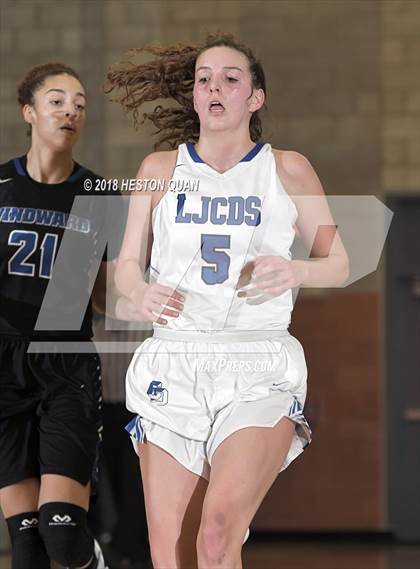 Thumbnail 1 in La Jolla Country Day vs. Windward (Matt Denning Hoops Classic) photogallery.