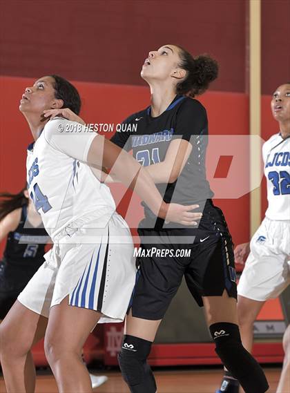 Thumbnail 1 in La Jolla Country Day vs. Windward (Matt Denning Hoops Classic) photogallery.