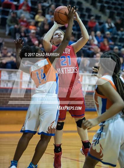 Thumbnail 3 in Alba-Golden vs. Hampton Prep (UIL 3A Bi-District Playoff) photogallery.