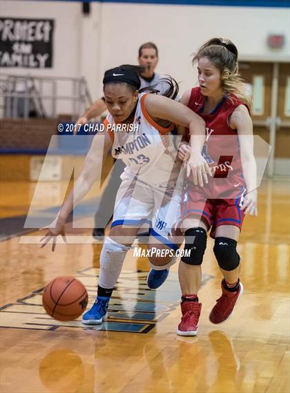 Thumbnail 3 in Alba-Golden vs. Hampton Prep (UIL 3A Bi-District Playoff) photogallery.