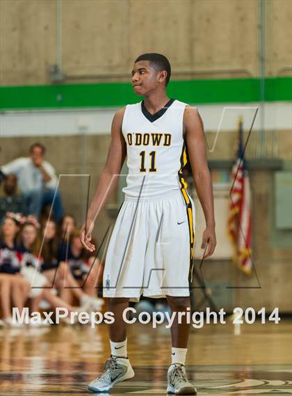 Thumbnail 1 in Modesto Christian @ Bishop O'Dowd (CIF NorCal Regional Open Division Semifinal) photogallery.