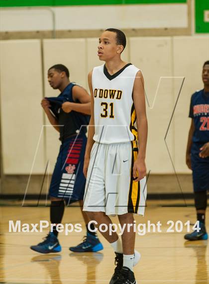Thumbnail 1 in Modesto Christian @ Bishop O'Dowd (CIF NorCal Regional Open Division Semifinal) photogallery.