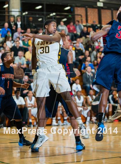 Thumbnail 2 in Modesto Christian @ Bishop O'Dowd (CIF NorCal Regional Open Division Semifinal) photogallery.