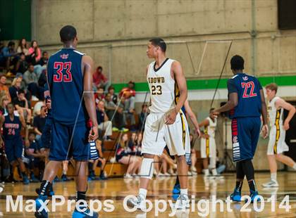 Thumbnail 1 in Modesto Christian @ Bishop O'Dowd (CIF NorCal Regional Open Division Semifinal) photogallery.