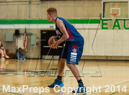 Thumbnail 3 in Modesto Christian @ Bishop O'Dowd (CIF NorCal Regional Open Division Semifinal) photogallery.