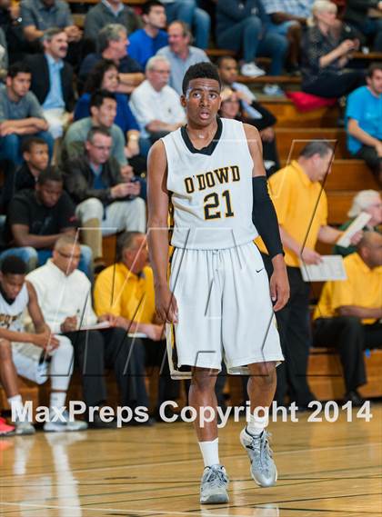 Thumbnail 2 in Modesto Christian @ Bishop O'Dowd (CIF NorCal Regional Open Division Semifinal) photogallery.