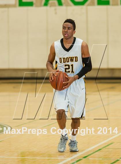 Thumbnail 3 in Modesto Christian @ Bishop O'Dowd (CIF NorCal Regional Open Division Semifinal) photogallery.