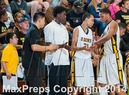 Thumbnail 1 in Modesto Christian @ Bishop O'Dowd (CIF NorCal Regional Open Division Semifinal) photogallery.