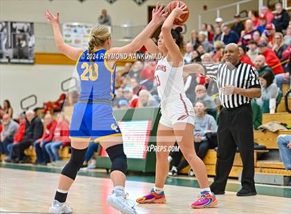 Thumbnail 3 in Greenfield-Central vs New Palestine (IHSAA 4A Section 9 Round 1) photogallery.