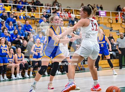 Thumbnail 3 in Greenfield-Central vs New Palestine (IHSAA 4A Section 9 Round 1) photogallery.
