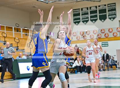 Thumbnail 2 in Greenfield-Central vs New Palestine (IHSAA 4A Section 9 Round 1) photogallery.
