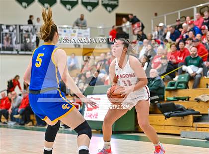 Thumbnail 3 in Greenfield-Central vs New Palestine (IHSAA 4A Section 9 Round 1) photogallery.