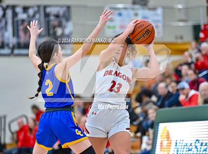 Thumbnail 2 in Greenfield-Central vs New Palestine (IHSAA 4A Section 9 Round 1) photogallery.