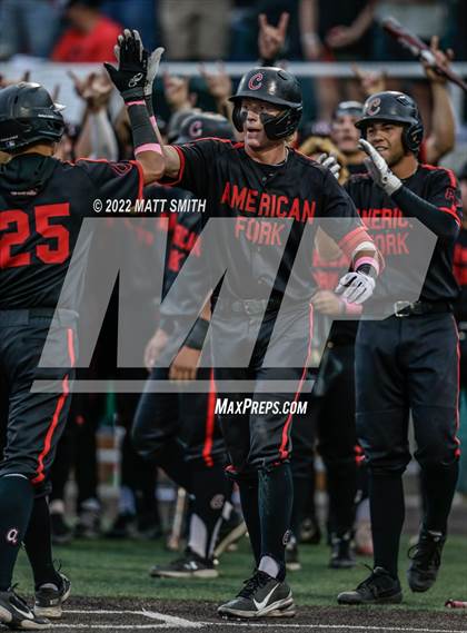 Thumbnail 2 in Riverton vs. American Fork (UHSAA 6A Bracket 1 Final Game1) photogallery.