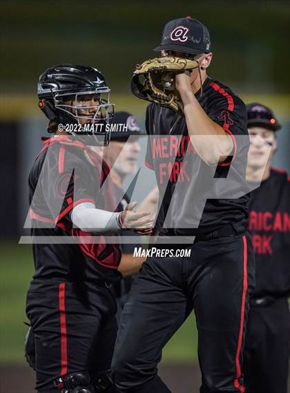 Thumbnail 2 in Riverton vs. American Fork (UHSAA 6A Bracket 1 Final Game1) photogallery.