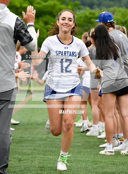 Thumbnail 2 in Southern Lehigh vs Moravian Academy (GLAX District XI 2A Semifinal) photogallery.