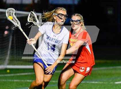 Thumbnail 3 in Southern Lehigh vs Moravian Academy (GLAX District XI 2A Semifinal) photogallery.