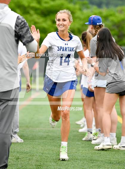 Thumbnail 3 in Southern Lehigh vs Moravian Academy (GLAX District XI 2A Semifinal) photogallery.