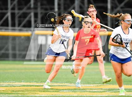 Thumbnail 3 in Southern Lehigh vs Moravian Academy (GLAX District XI 2A Semifinal) photogallery.