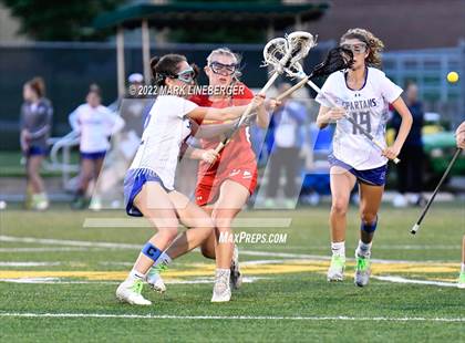 Thumbnail 2 in Southern Lehigh vs Moravian Academy (GLAX District XI 2A Semifinal) photogallery.