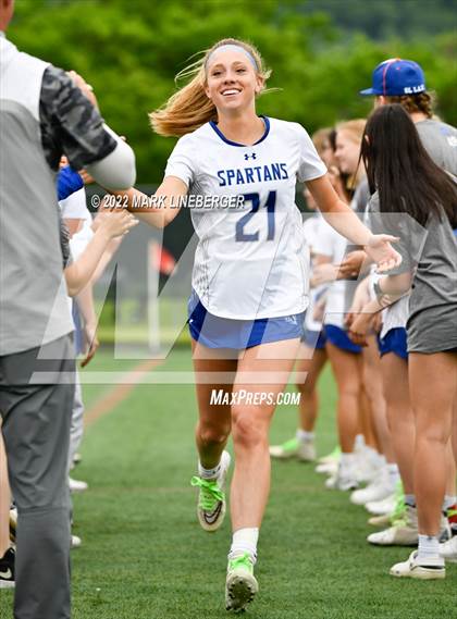 Thumbnail 3 in Southern Lehigh vs Moravian Academy (GLAX District XI 2A Semifinal) photogallery.