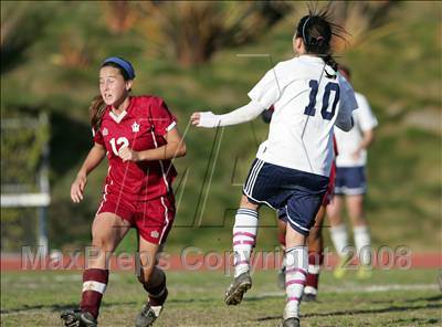Thumbnail 1 in Notre Dame Academy @ Brentwood (CIF SS Playoffs) photogallery.