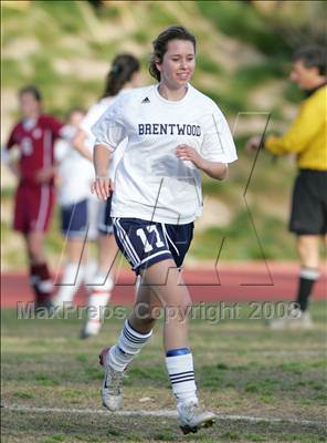Thumbnail 2 in Notre Dame Academy @ Brentwood (CIF SS Playoffs) photogallery.