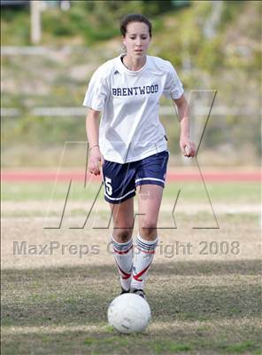 Thumbnail 1 in Notre Dame Academy @ Brentwood (CIF SS Playoffs) photogallery.