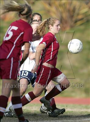 Thumbnail 1 in Notre Dame Academy @ Brentwood (CIF SS Playoffs) photogallery.