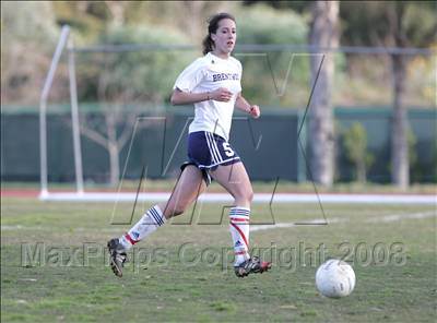 Thumbnail 2 in Notre Dame Academy @ Brentwood (CIF SS Playoffs) photogallery.