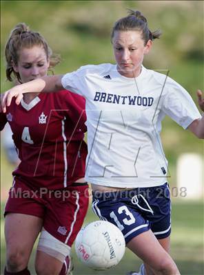 Thumbnail 3 in Notre Dame Academy @ Brentwood (CIF SS Playoffs) photogallery.