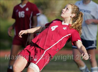 Thumbnail 1 in Notre Dame Academy @ Brentwood (CIF SS Playoffs) photogallery.