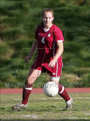 Thumbnail 1 in Notre Dame Academy @ Brentwood (CIF SS Playoffs) photogallery.