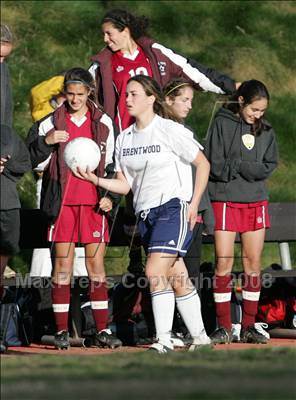 Thumbnail 1 in Notre Dame Academy @ Brentwood (CIF SS Playoffs) photogallery.